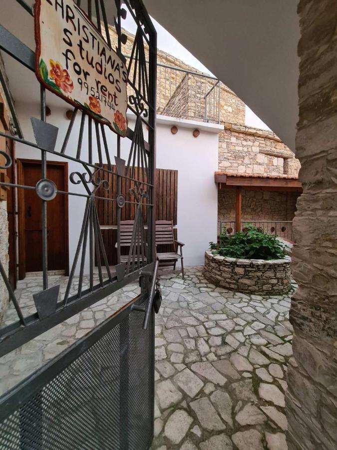 Christiana'S Stone Studios Pano Lefkara Luaran gambar